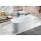 Aqua Eden 50.81 L, 28.56 W, Glossy White, Acrylic VTOV512925S - alternate 4